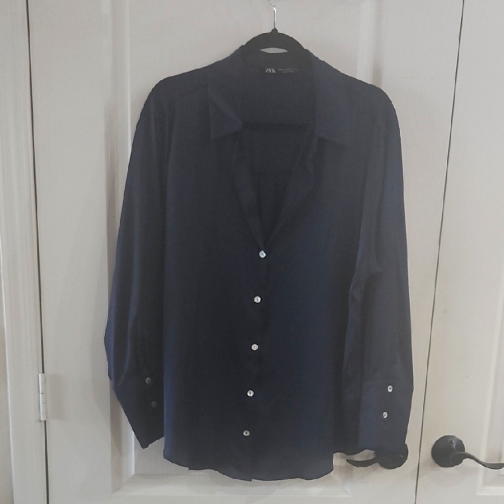 Dark Blue XXL Zara